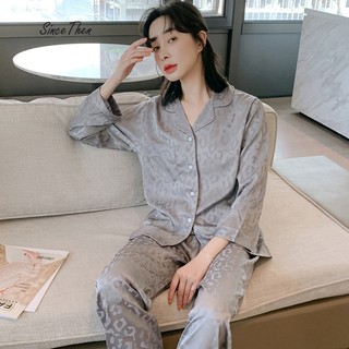 Đồ ngủ nữ lụa dài Carina, Pyjama nữ mặc nhà cao cấp (Kèm ảnh thật) - Since Then