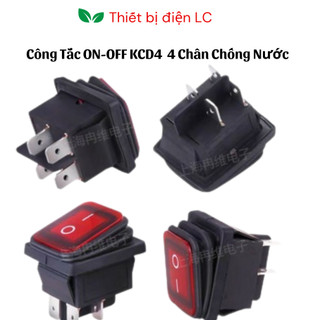 Công Tắc Bật Tắt KCD4 Chống Thấm Nước 16A 20A 4-pin 2-gear,công tắc nguồn,công tắc bật tắt,công tắc on off