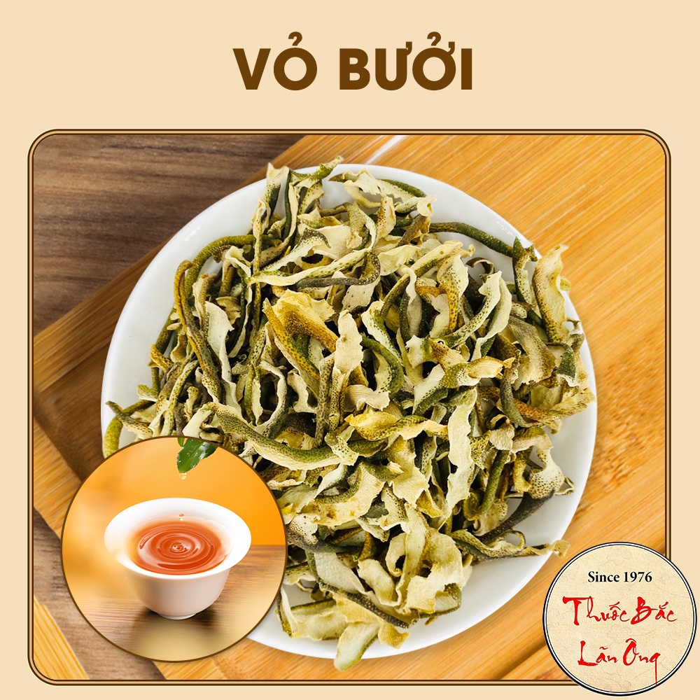 Vỏ bưởi 1kg khô thơm sạch