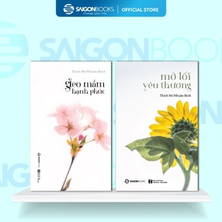 Sách - combo 2 cuốn: gieo mầm hạnh phúc + mở lối yêu thương