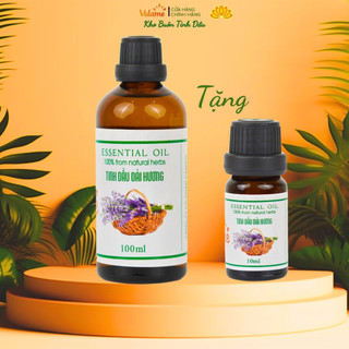 Tinh Dầu Oải Hương 100ML VIDAME, Hương Lavender thư giãn, ngủ ngon, cực kỳ lãng mạn cho chị em