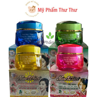 Kem Nano White Dưỡng Trắng Da Nám Tàn Nhang 4 Màu