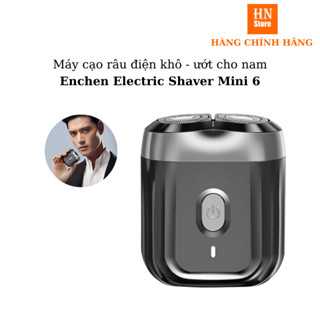 Máy cạo râu điện khô - ướt cho nam Enchen Electric Shaver Mini 6 có chống nước - Bảo hành 6 tháng