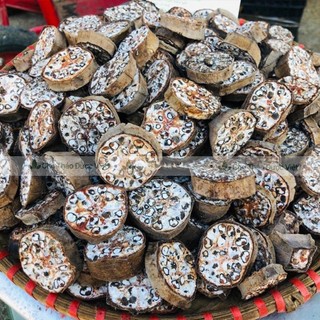 Chuối hột 100g (Chuối hột khô thái lát sạch, đẹp) - Chợ Thảo Dược Việt