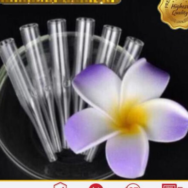 Combo 100 ống hút mụn thủy tinh