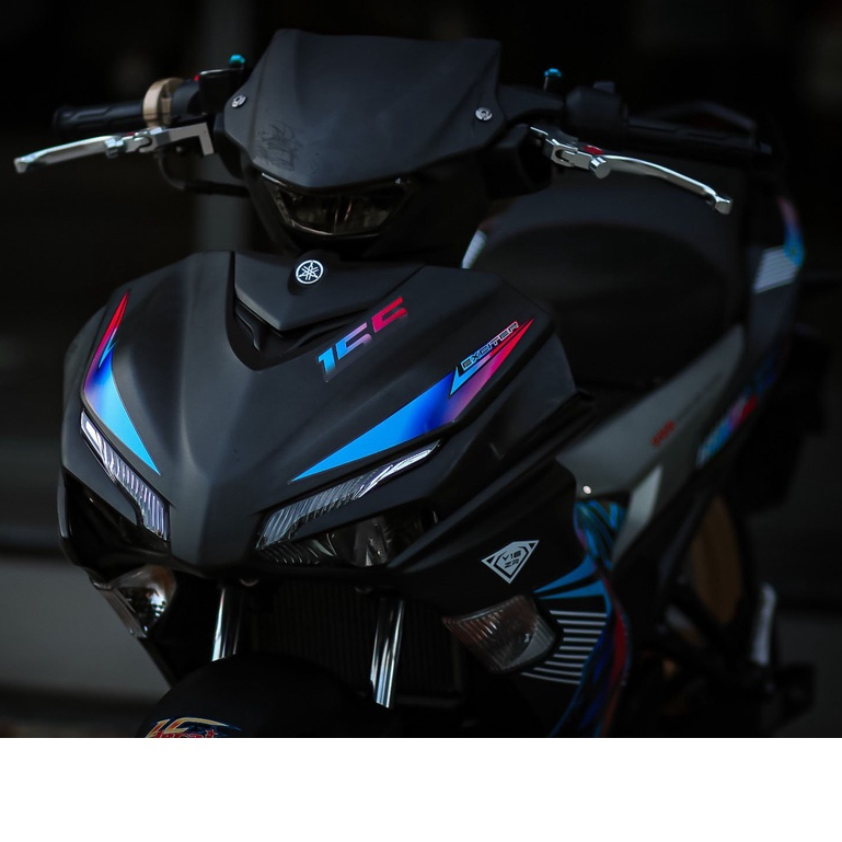 tem rời exciter 155 đen 7 màu