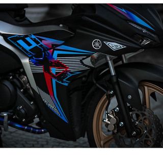 tem rời exciter 155 đen 7 màu
