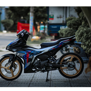 tem rời exciter 155 đen 7 màu