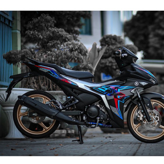 tem rời exciter 155 đen 7 màu