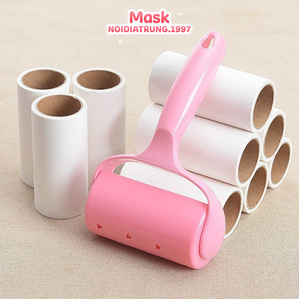 Cây Lăn Bụi Làm Sạch Quần Áo Sofa Đa Năng Kèm Lõi Lăn 10cm