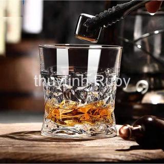  Bộ 6 ly uống rượu mạnh ly uống whisky cốc uống bia 