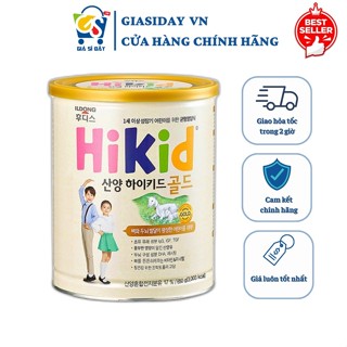 [Date 2026] Sữa Dê Hikid Hàn Quốc Sữa Công Thức 650g - Sữa Bột Công Thức