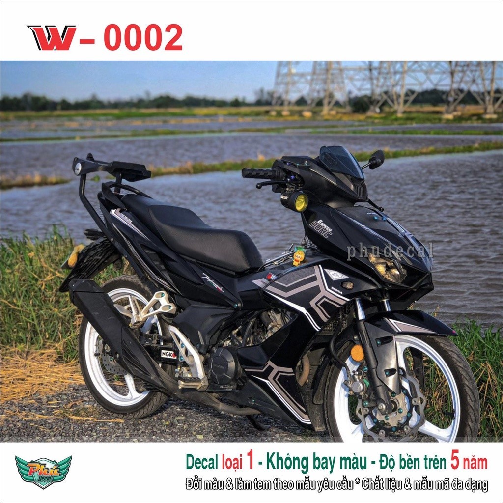 Tem rời Winner X Đen chỉ trắng đen (11)