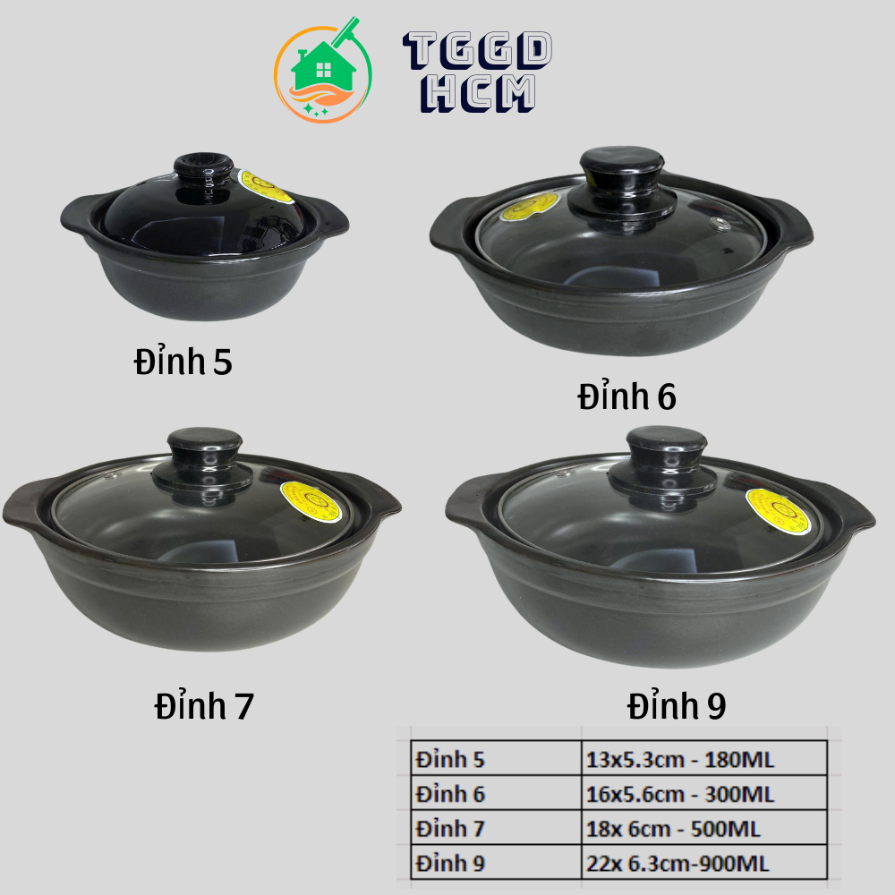 thố đất kho cá-Nồi đất kho cá thịt - nồi mỳ cay