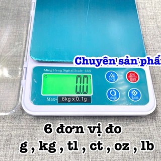 ✅ Cân tiểu li điện tử - cân nhà bếp MH5555 6kg x 0,1g
