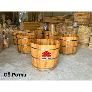 Bồn tắm tròn gỗ cao cấp, Bồn tắm gỗ
