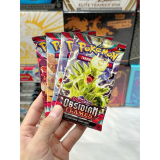 Pokémon TCG: Gói thẻ bài Scarlet & Violet-Obsidian Flames Booster Pack (10 Cards)