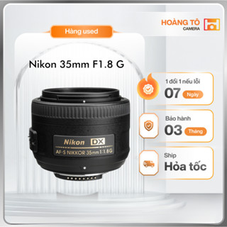 Ống kính Nikon AF-S 35mm f1.8 G DX cũ khá đẹp