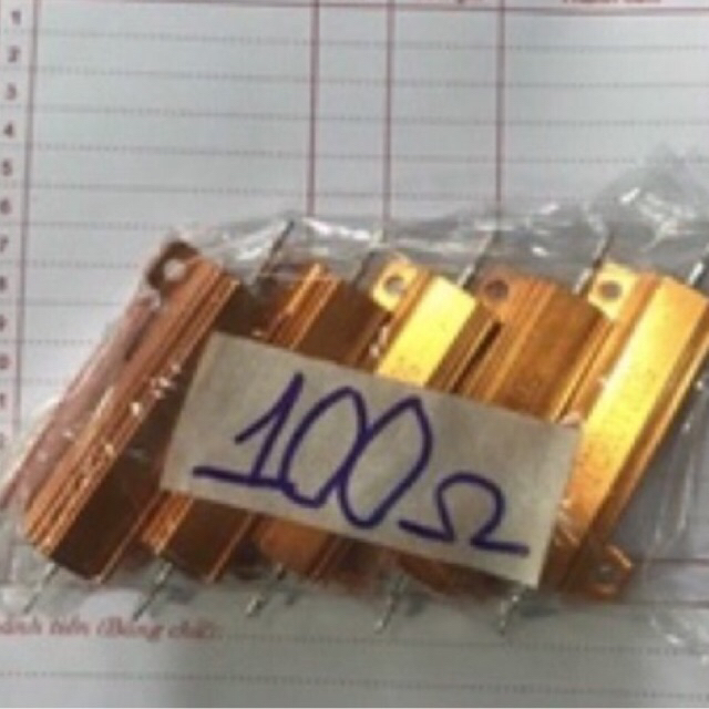 Trở    Nhôm    50 W    100   OHM