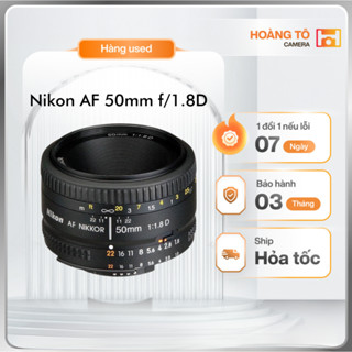 Ống kính Nikon 50mm f1.8D cũ khá đẹp