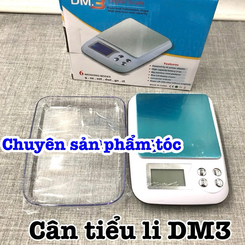 ✅freeship✅ Cân tiểu li điện tử DM3 3kg  x 0,1g