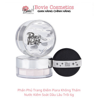 Phấn Phủ Trang Điểm Piara Không Thấm Nước Kiểm Soát Dầu Lâu Trôi 6g