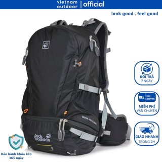 Balo trekking Jack Wolfskin Moab jam 30 có đai trợ lực -  balo lu lịch - balo phượt