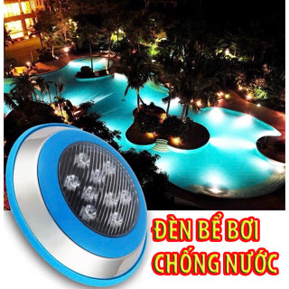 Đèn Bể Bơi IP68 Chống Nước Tuyệt Đối, Chính Hãng, Bảo Hành Dài Hạn Trang Trí Bể Bơi Hồ Cá Koi Và Các Đài Phun Nước
