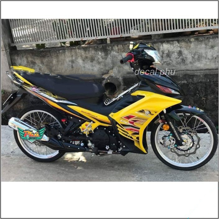 Tem Rời Exciter 135 Lc vàng đen (z)