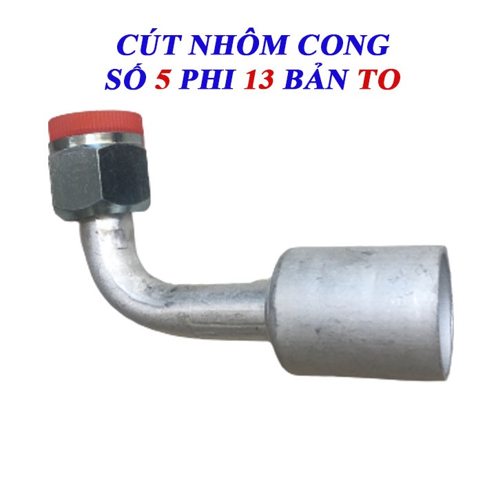 Cút Nhôm thẳng, cong Phi 8 Phi 10 Phi 13