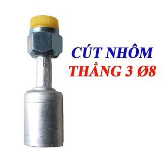Cút Nhôm thẳng, cong Phi 8 Phi 10 Phi 13