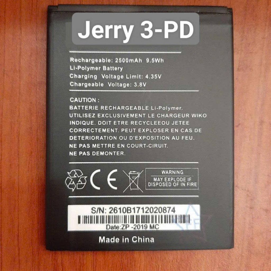 Pin thay thế wiko Jerry 3