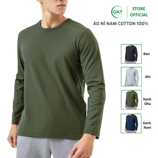  Áo nỉ nam nữ co giãn  form rộng áo tay dài thu đông trơn unisex áo sweater basic mềm mịn - quanaoquangthanh 