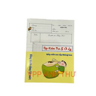 5 GIẤY KIỂM TRA - TẬP KIỂM TRA ( SL : 5c)