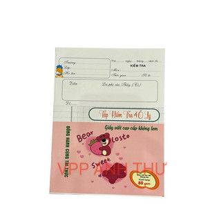 5 GIẤY KIỂM TRA - TẬP KIỂM TRA ( SL : 5c)