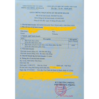 Trà Cỏ ngọt 200gr/túi