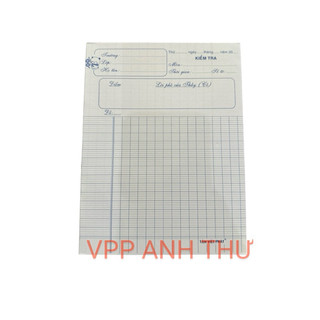 5 GIẤY KIỂM TRA - TẬP KIỂM TRA ( SL : 5c)