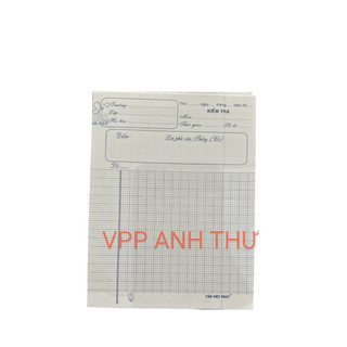 5 GIẤY KIỂM TRA - TẬP KIỂM TRA ( SL : 5c)