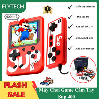  Máy Chơi Game Cầm Tay Sup 400 Game In 1 - Máy điện tử kèm tay cầm chơi game 2 người - Bảo hành 1 năm 
