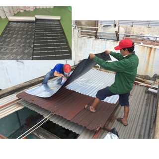 (khổ rộng 1m)Chống dột mái tôn 1 mặt nhôm Hàn Quốc, Keo dán chống thấm chống dột mái tôn đa năng xử lý siêu tốc