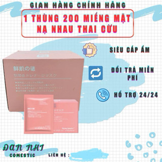 Bán Sỉ 1 Thùng 4 Hộp ( 200 miếng ) Mặt Nạ Nhau Thai Cừu Chính Hãng