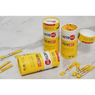  Men Vi Sinh Lacto Fit Gold Hàn Quốc Hộp 50 gói Bổ Sung Lợi Khuẩn cải thiện đường ruột khoẻ mạnh 