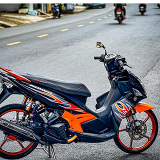 tem rời novo đen cam lửa đẹp chất 2023