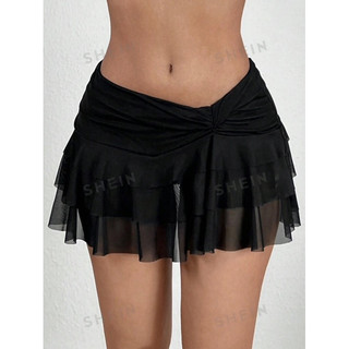   HÀNG ORDER  Chân váy miniskirt lưới xuyên thấu tôn dáng quyến rũ  bảng size ảnh cuối  