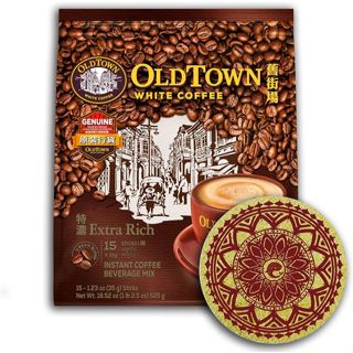   Date 2 2027  Cà phê trắng hòa tan 3 trong 1 Oldtown White Coffee Malaysia - Đậm cà phê 
