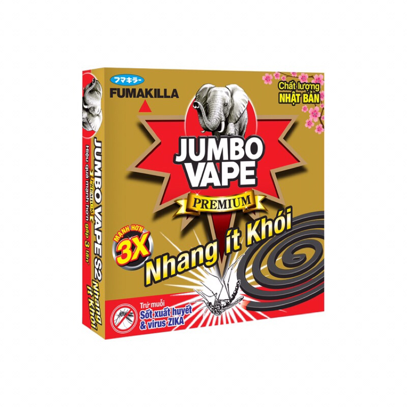 Nhang ít khói JUMBO VAPE S2 Cao cấp