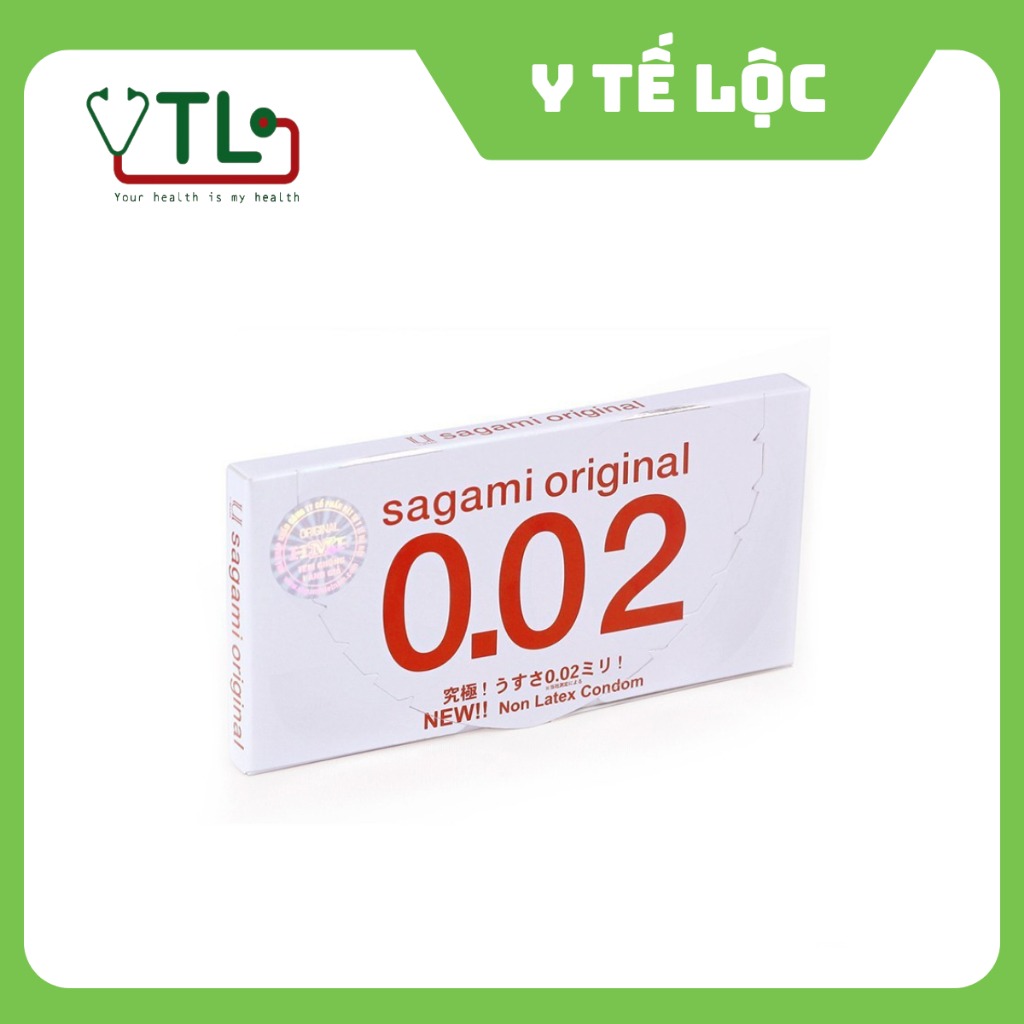 Bao cao su SAGAMI ORIGINAL 0.02 (HỘP 2)