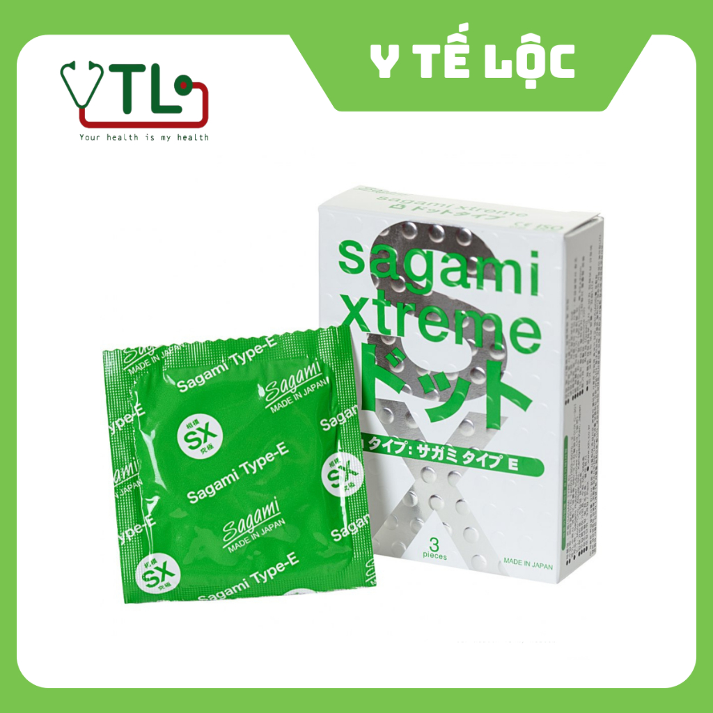 Bao cao su SAGAMI XTREME WHITE (HỘP 3)