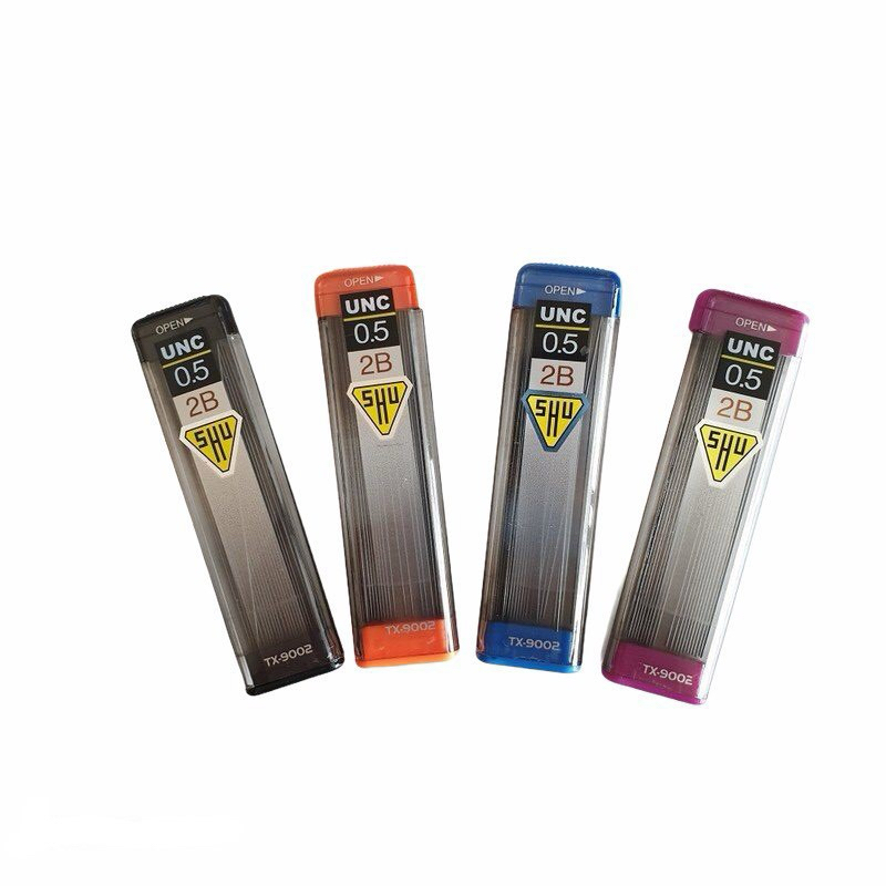 COMBO 5 RUỘT CHÌ BẤM ĐEN UNC