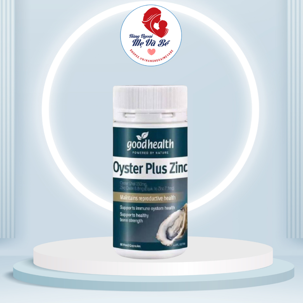 Tinh chất hàu biển Úc Oyster Plus Zinc 60 viên tăng cường sinh lý hỗ trợ nam giới